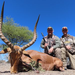 Impala Hunt Botswana