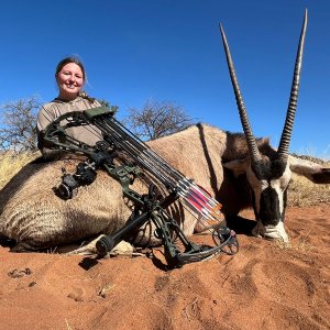 Gemsbok Bow Hunt South Africa