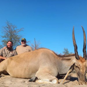 Eland Hunt Botswana