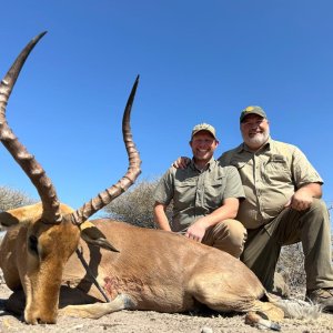 Impala Hunt Botswana