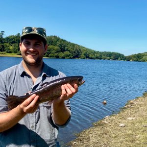 Fishing Rainbow Trout