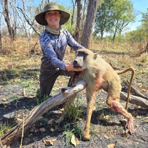 Baboon Hunt Tanzania