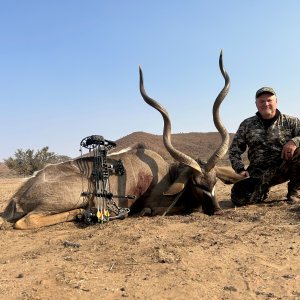 Kudu Bow Hunt Namibia