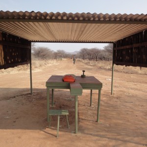 Shooting Range at Ozondjahe Hunting Safaris