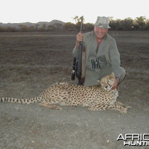 Hunting Cheetah in Namibia