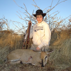 Hunting Duiker in Namibia