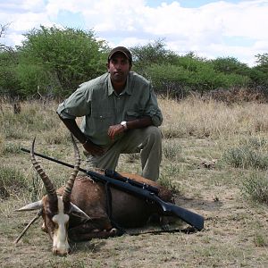 Hunting Blesbok in Namibia