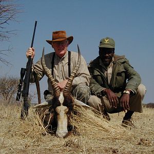 Hunting Blesbok in Namibia