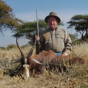 Hunting Blesbok in Namibia