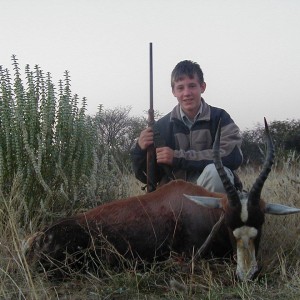 Hunting Blesbok in Namibia