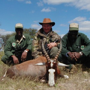 Hunting Blesbok in Namibia