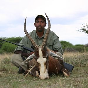 Hunting Blesbok in Namibia