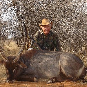 Hunting Waterbuck in Namibia