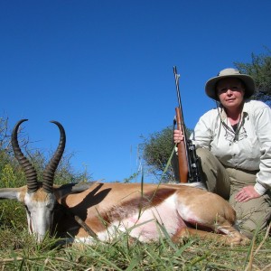 Hunting Springbok in Namibia