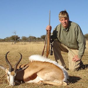 Hunting Springbok in Namibia