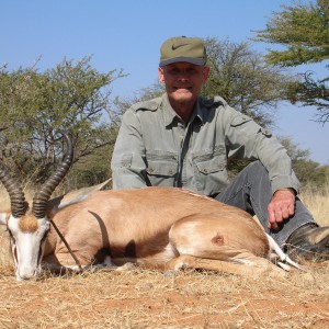 Hunting Springbok in Namibia