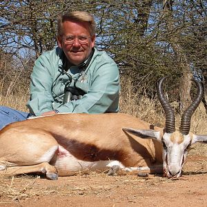 Hunting Springbok in Namibia