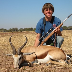 Hunting Springbok in Namibia