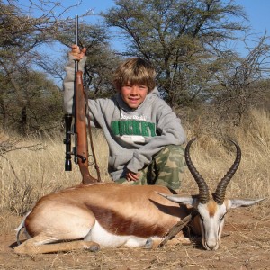 Hunting Springbok in Namibia