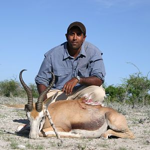 Hunting Springbok in Namibia