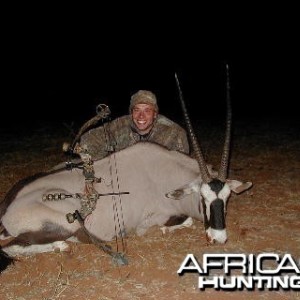 Bowhunting Gemsbok in Namibia