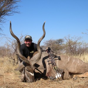 Bowhunting Kudu in Namibia