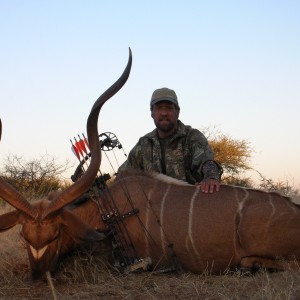 Bowhunting Kudu in Namibia