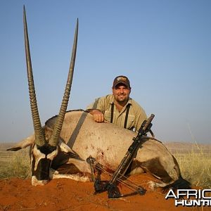 Hunting Gemsbok with Croosbow