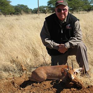 Hunting Steenbok in Namibia