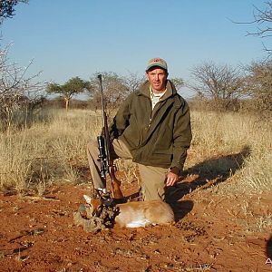 Hunting Steenbok in Namibia