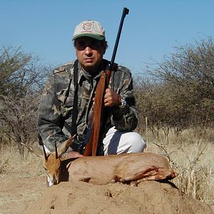 Hunting Steenbok in Namibia