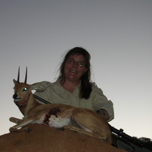 Hunting Steenbok in Namibia