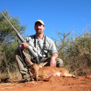 Hunting Steenbok in Namibia