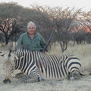 Hunting Hartmann's Mountain Zebra in Namibia