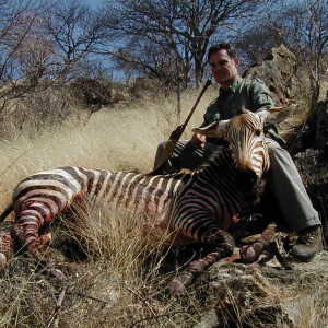 Hunting Hartmann's Mountain Zebra in Namibia