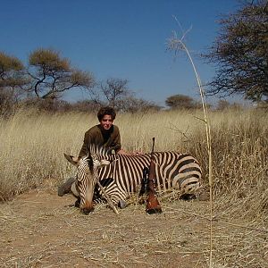 Hunting Hartmann's Mountain Zebra in Namibia