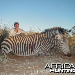 Hunting Hartmann's Mountain Zebra in Namibia