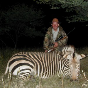 Hunting Hartmann's Mountain Zebra in Namibia