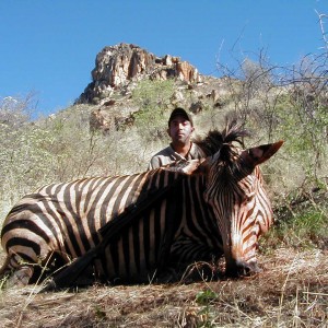 Hunting Hartmann's Mountain Zebra in Namibia