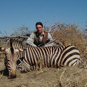 Hunting Hartmann's Mountain Zebra in Namibia