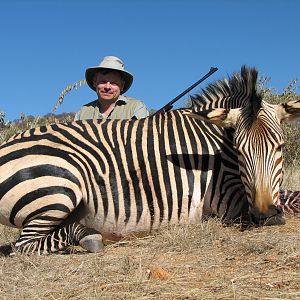 Hunting Hartmann's Mountain Zebra in Namibia