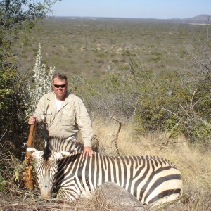 Hunting Hartmann's Mountain Zebra in Namibia