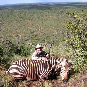 Hunting Hartmann's Mountain Zebra in Namibia