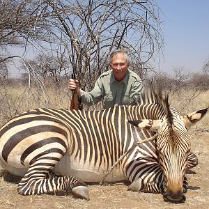 Hunting Hartmann's Mountain Zebra in Namibia