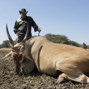 Hunting Cape Eland in Namibia