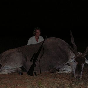 Hunting Cape Eland in Namibia