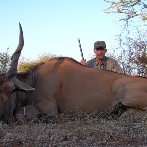 Hunting Cape Eland in Namibia