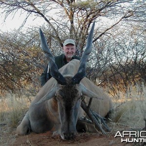 Hunting Cape Eland in Namibia