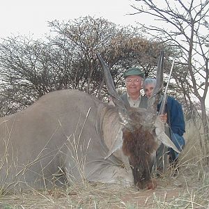 Hunting Cape Eland in Namibia