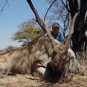 Hunting Cape Eland in Namibia